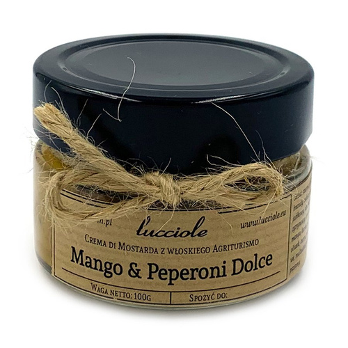 Domowa Musztarda `Mostarda Mango & Peperoni Dolce` 100g